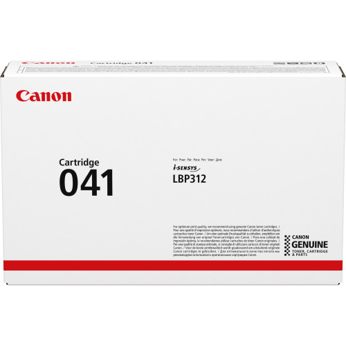 CANON 041 TONER NERO ALTA RESA PER imageCLASS LBP312dn, MF525dw 10.000 PAGINE